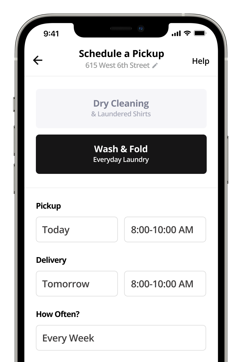 Press Dry Cleaning & Laundry App