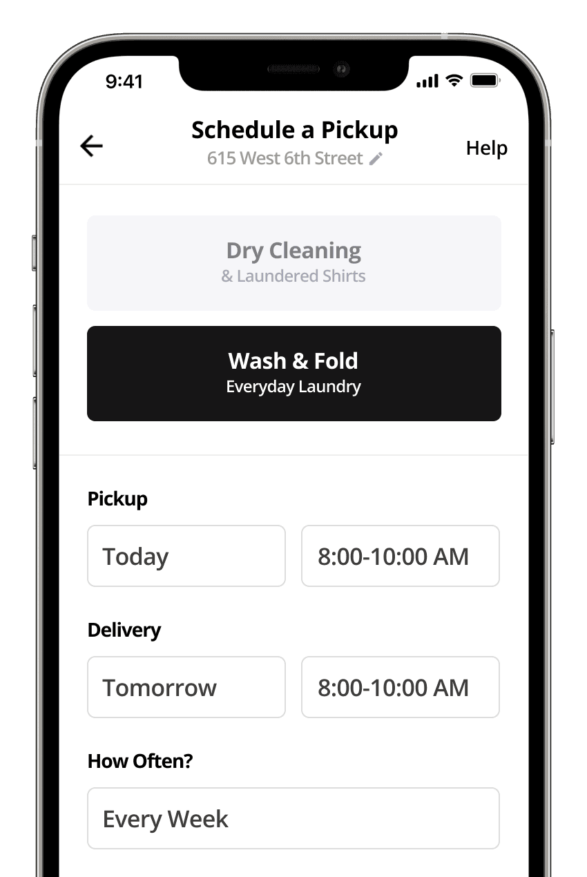 Press Dry Cleaning & Laundry App