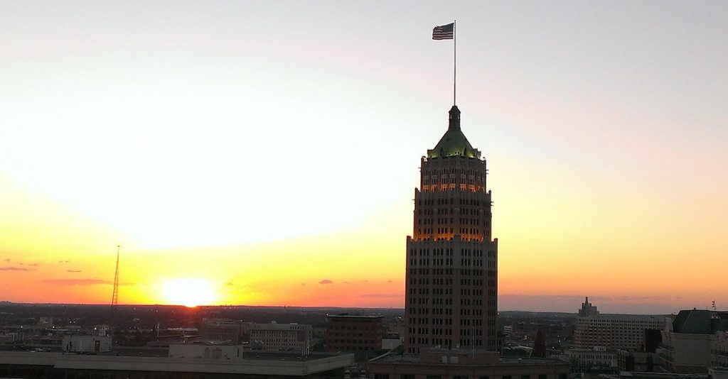 san antonio, tx skyline