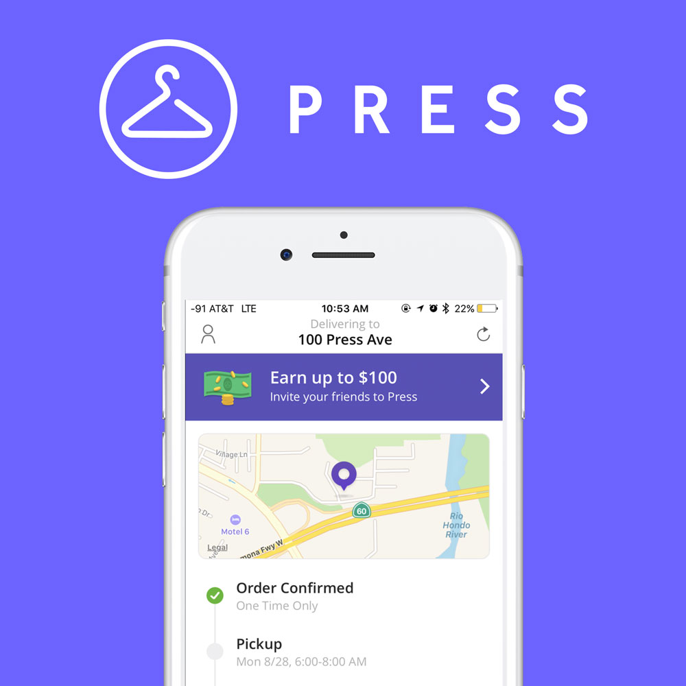 Press Cleaners logo